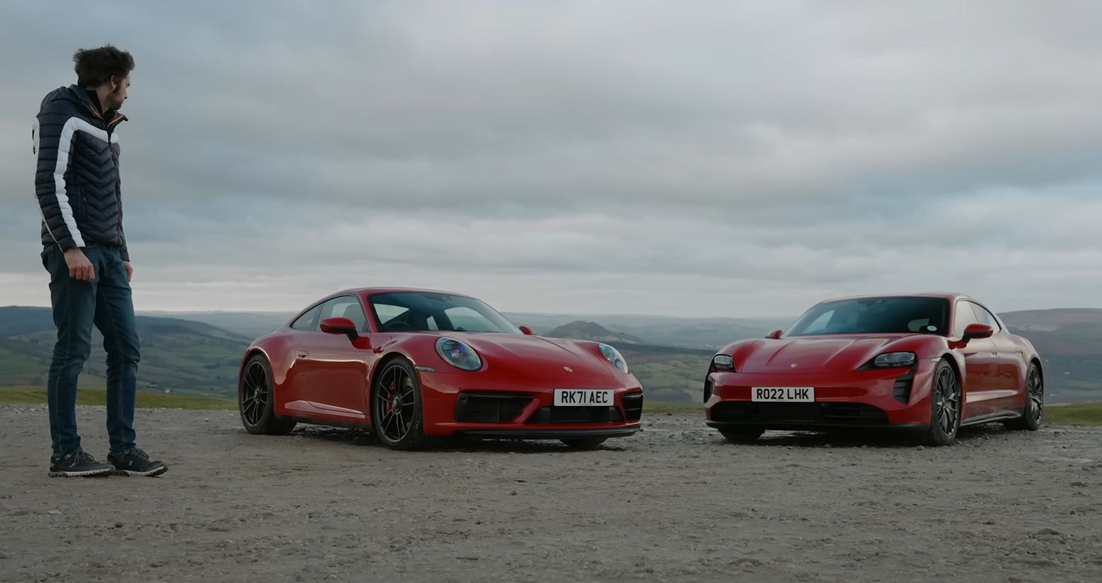 Porsche 911 vs Porsche Taycan GTS - Hagerty