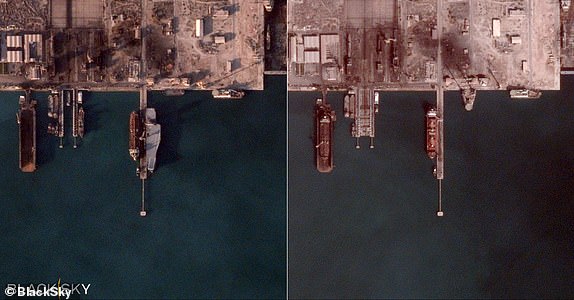 14190623 Caption: On November 28, BlackSky's high cadence, low latency satellite imagery captured the Iranian drone carrier Shahid Bagheri absent its berth at the Iran Shipbuilding & Offshore Industries Complex shipyard for the first time.Images of the vessel in port on November 12 and of its empty berth on November 28 are accessible at the link below and cleared for publication attributable to "BlackSky."If including a reference in the copy, please refer to the company as "Blacksky, a real-time space-based intelligence company."